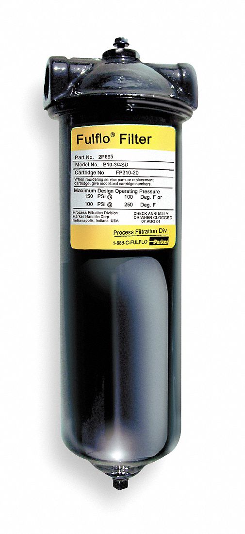 Fuel Filter 3/4 In NPT 150 Max PSI 5 GPM
