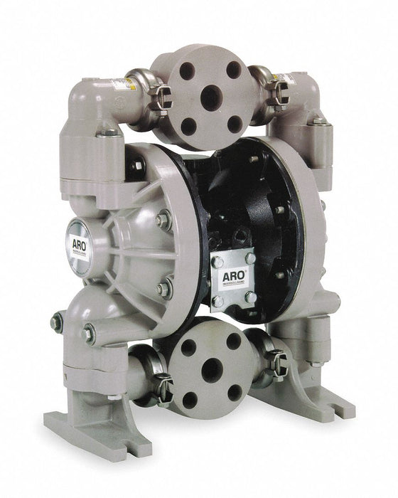 Dbl DphrmPmp Flange TPV/PP 1/4in 48gpm