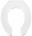 Toilet Seat Round Bowl Open Front White