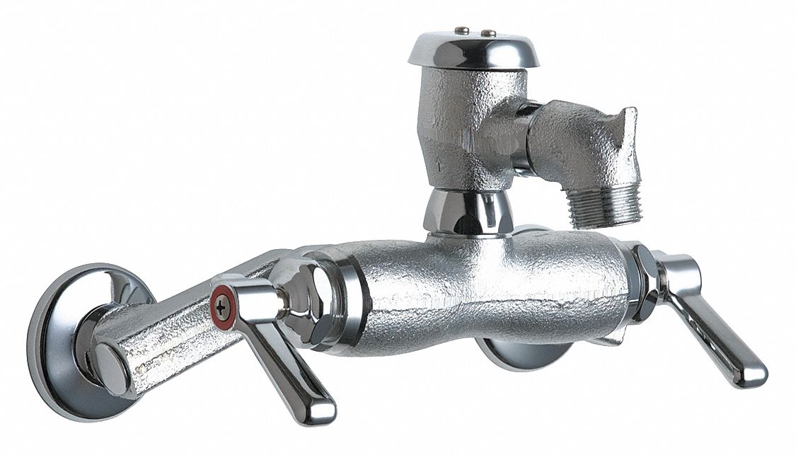 Straight Chrome Chicago Faucets 12.0gpm