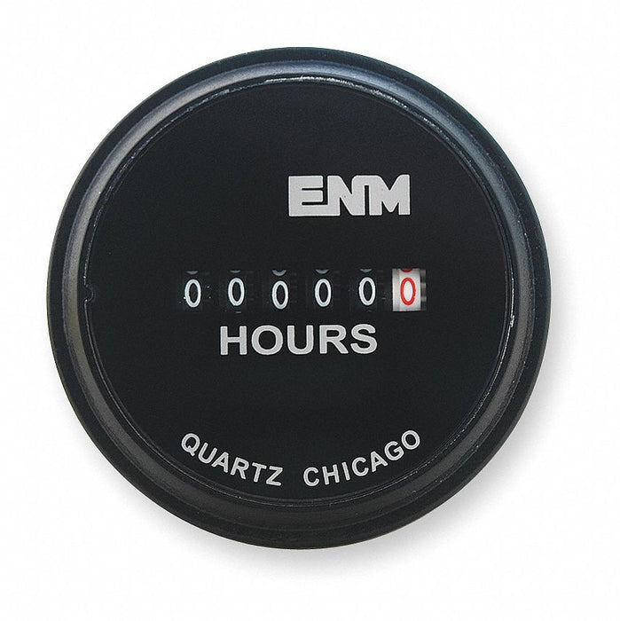 AC Hour Meter I 6-Digit 2.31 In Round