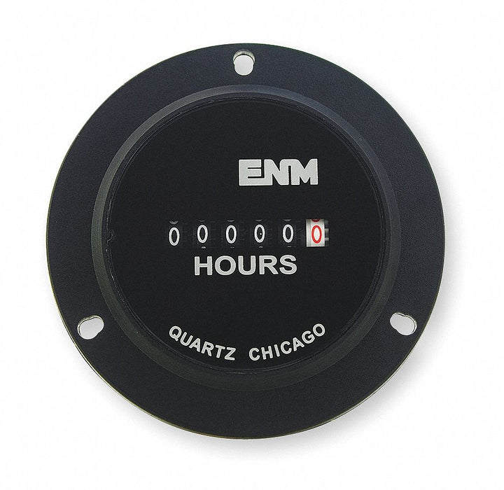 AC Hour Meter II 6-Digit 2.8 in 3-Hole