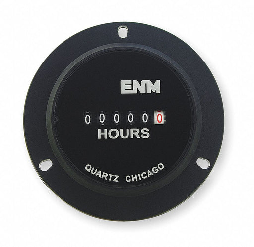 Hour Meter Electrical 3-Hole Flange