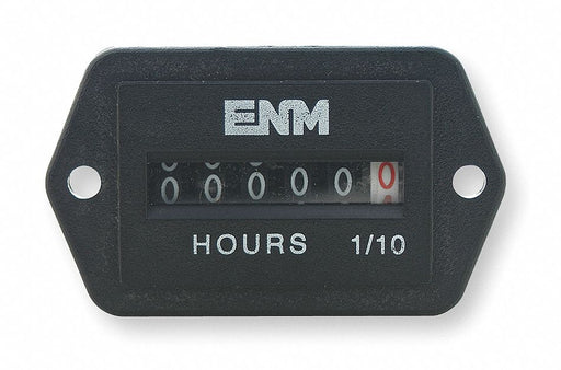 AC Hour Meter I 6-Digit Back Rectangular