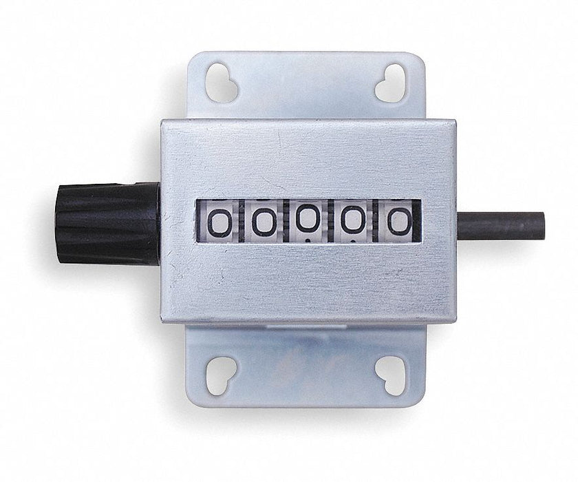 Counter Mech 5 Digit RH/TC Reset Knob