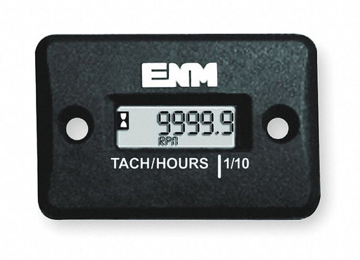 Tachometer/Hour Meter LCD Surface Mount