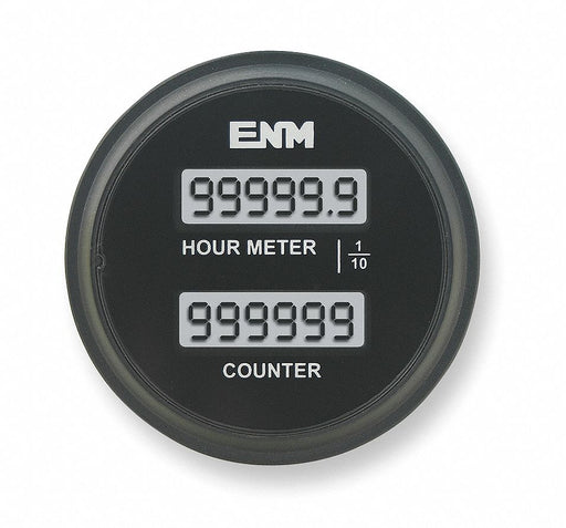Hour Meter/Counter LCD 6Digit 8-32 VDC