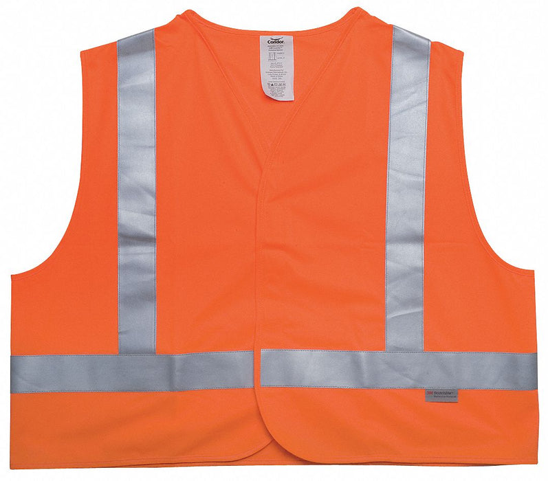 High Visibility Vest FR Vest 3XL Ong/Red