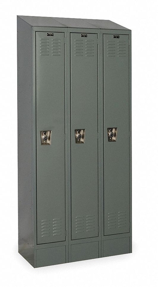 D4814 Lckr 1x3Lckr Drk Gry 83 x36 x15 Assm