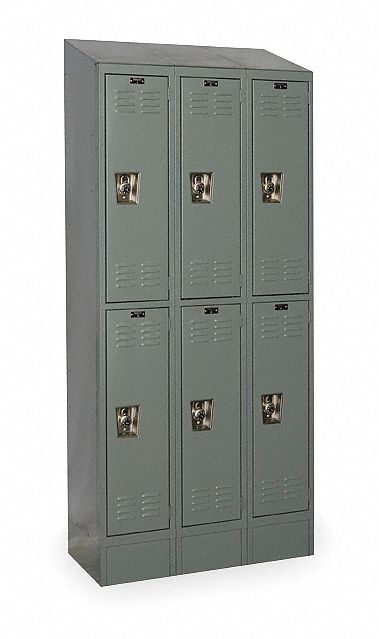 D4821 Lckr 2x3Lckr Drk Gry 83 x36 x15 Assm