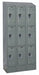 D4825 Lckr 3x3Lckr Drk Gry 82 x36 x12 Assm
