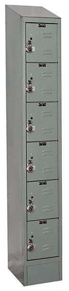 D4835 Lckr 6x1Lckr Dark Gray 84 x12 x18 Assm