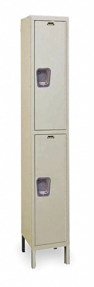 K4107 Wrdrb Lckr 2x1Lckr Tan 78 x18 x18 Assm