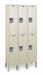 K4121 Wrdrb Lckr 2x3Lckr Tan 78 x36 x15 Assm