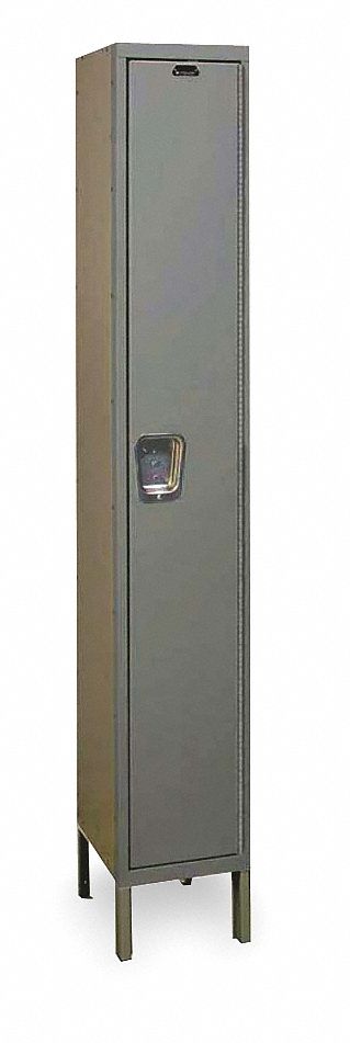 K4084 Wrdrb Lckr 1x1Lckr Gray 78 x18 x18 Assm