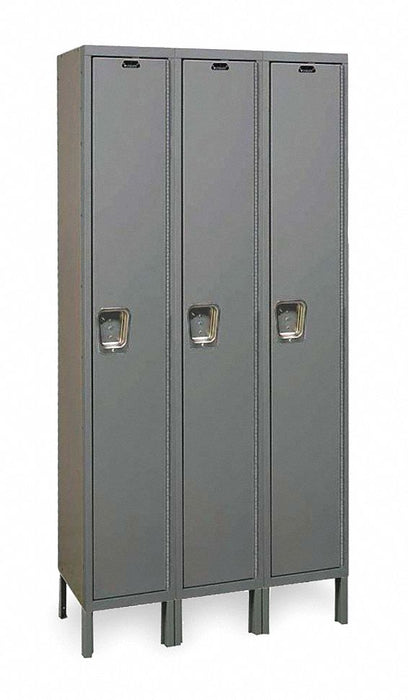K4092 Lckr 1x3Lckr Drk Gry 78 x45 x18 Assm