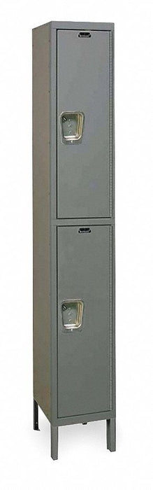 K4103 Lckr 2x1Lckr Drk Gry 78 x12 x15 Assm