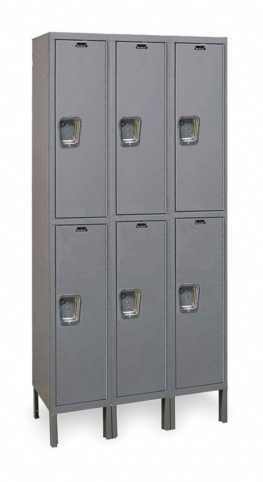 K4124 Lckr 2x3Lckr Drk Gry 78 x45 x18 Assm