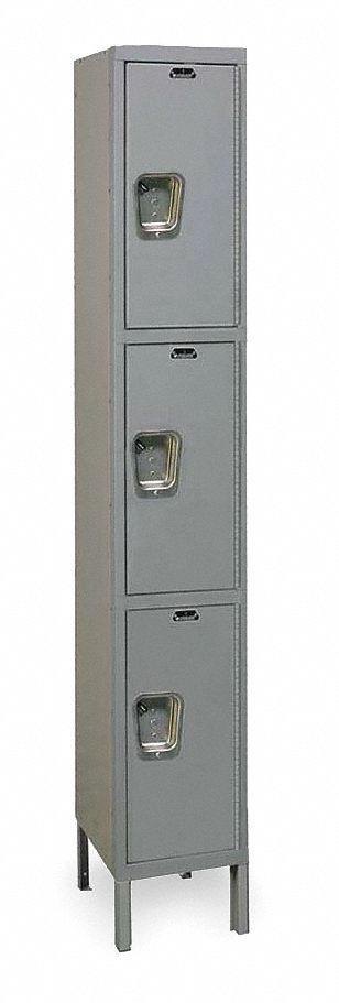 K4115 Lckr 3x1Lckr Drk Gry 78 x12 x15 Assm