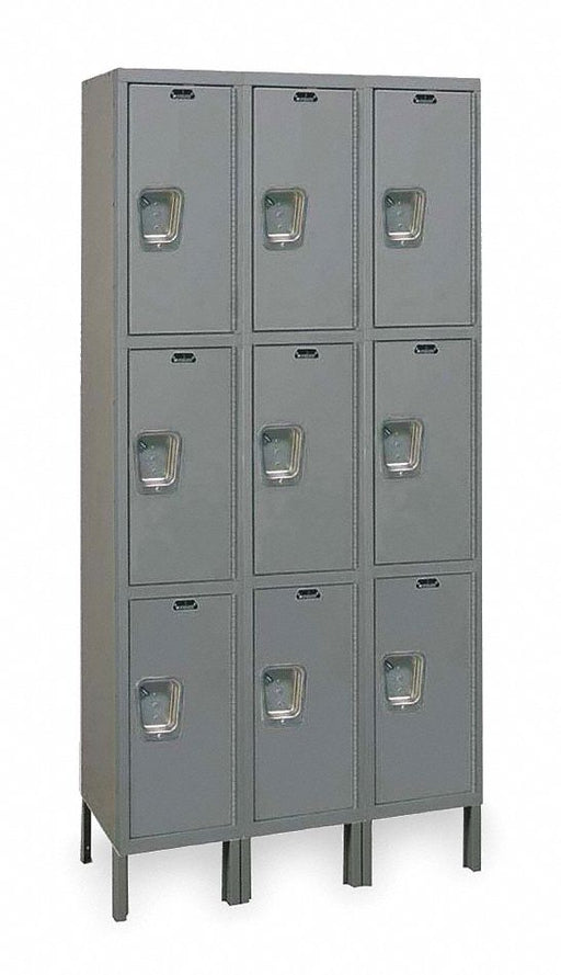 K4136 Lckr 3x3Lckr Drk Gry 78 x36 x15 UnAssm