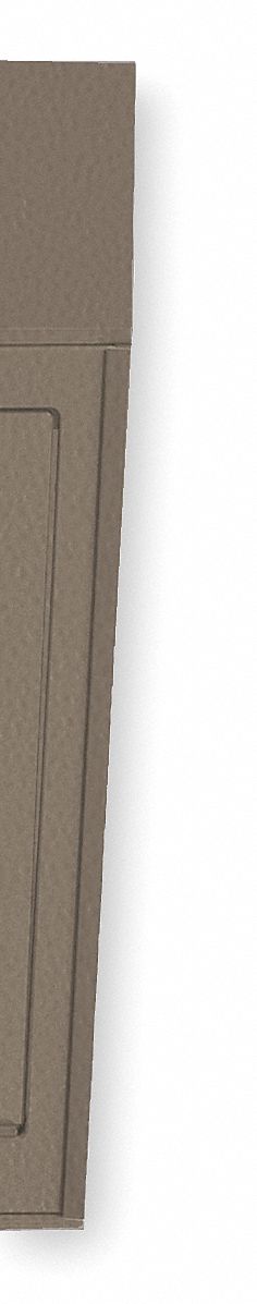 Sloping-Top Kit 36 Wx18 D Toffee