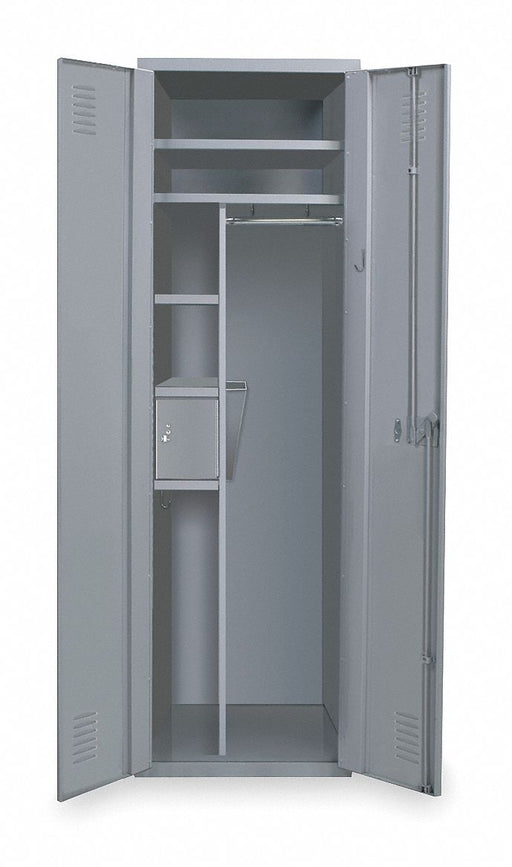 Wardrobe Locker 2opng Dark Gray Assm
