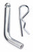 Hitch Pull Pin 3 in Bright Zinc