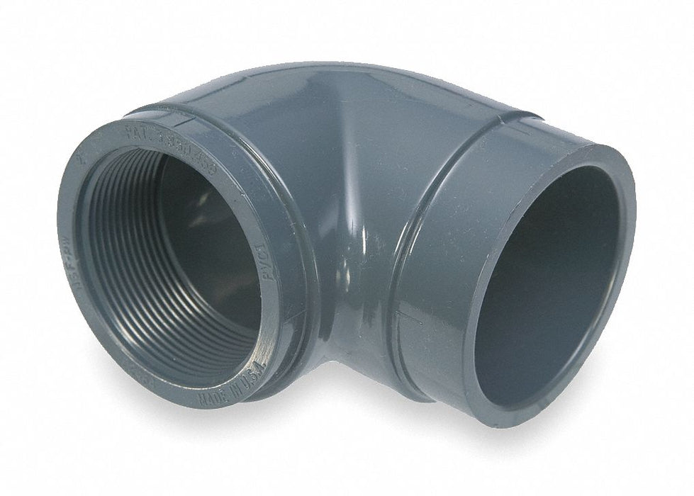 PVC 90 Elbow 3/4 in 3/4 in NPT
