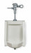 Washout Urinal  Manual Flush Valve