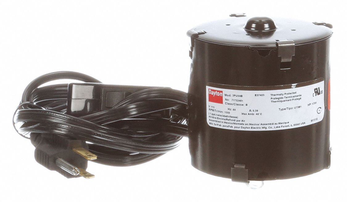 Vibrator Motor 1/200 hp 1550 RPM 115V AC