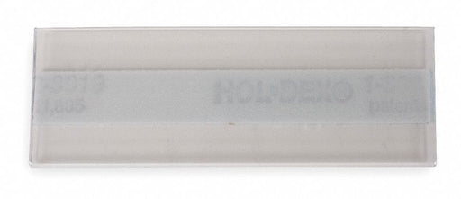 Label Holder 3 in L 1 in W Clear