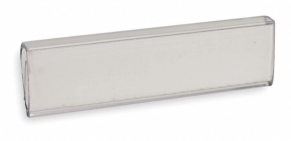 LabelHolder 2.125inL 0.625inW Clear