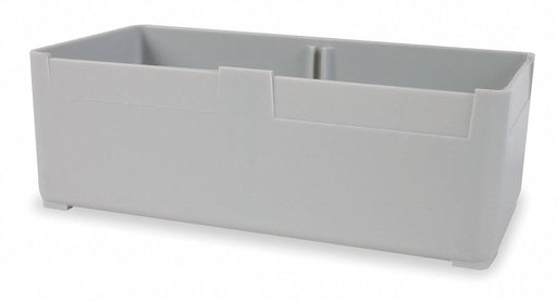 Bin Cup 6 1/8 x 3 x 2 1/8  Gray