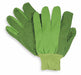 Canvas Gloves 10-1/4 L Hi-Vis Green PR