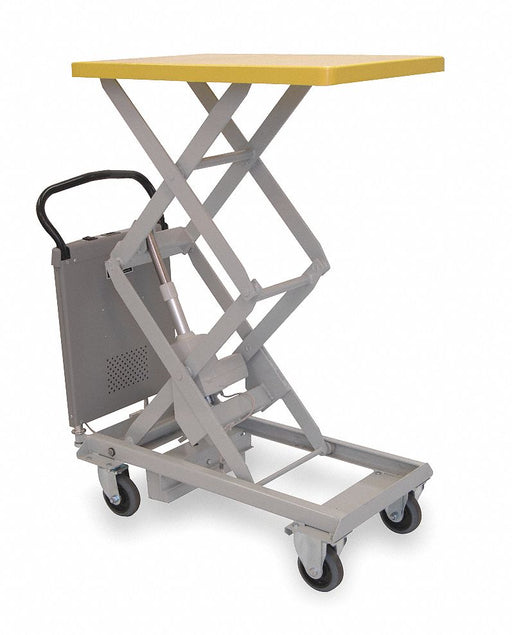 Scissor Lift Cart 220 lb Steel Fixed