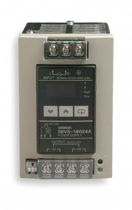 DC Power Supply 24VDC 7.5A 50/60Hz