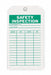 Tag Orange Polyester 7inH 4inW PK10