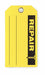 Tag Yellow Cardstock 3inH 5-3/4inW PK100