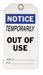 Tag White Polyester 3inH 5-3/4inW PK25