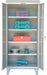 Strg Cab 78 x36 x24 Silver 4Shlv