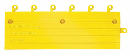 Mat Ramp Yellow 6 in x 18 in PK10