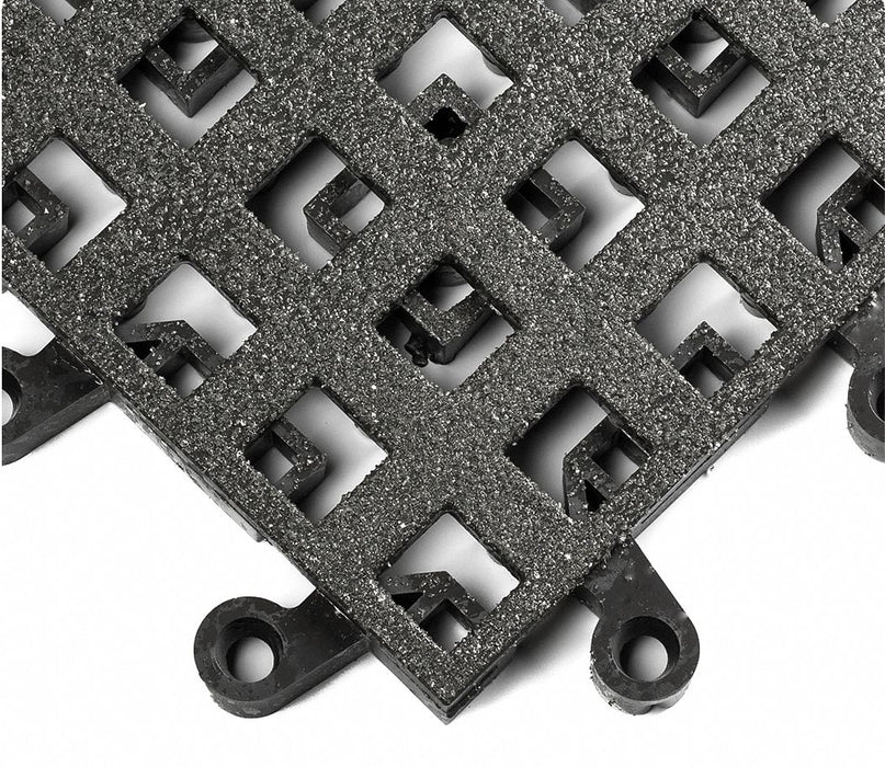 Interlock Drainage Mat Blck 18 x18 PK10