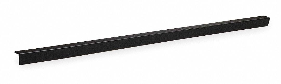 Stair Edging Black Length 36 in Vinyl