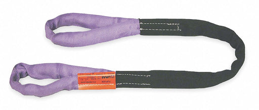 Round Sling Flat Eye 4 ft L 5 200 lb Cap