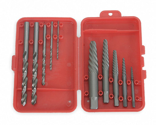 Screw Extractor Set 10pc HCS Case