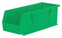 F8659 Hang and Stack Bin Green Plastic 5 in