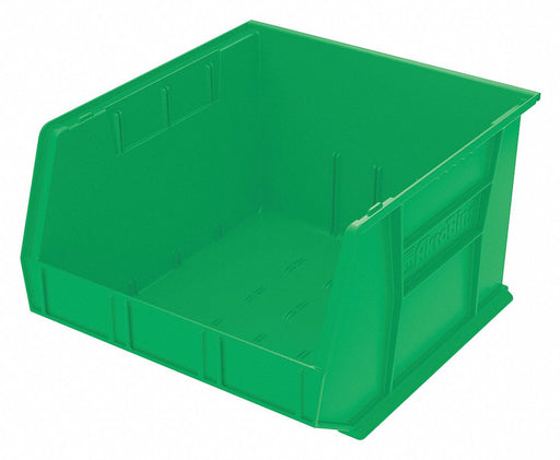 F8693 HangandStackBin 18inL 16.5inW Plastic