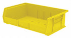 F8695 Hang and Stack Bin Yellow Plastic 5 in