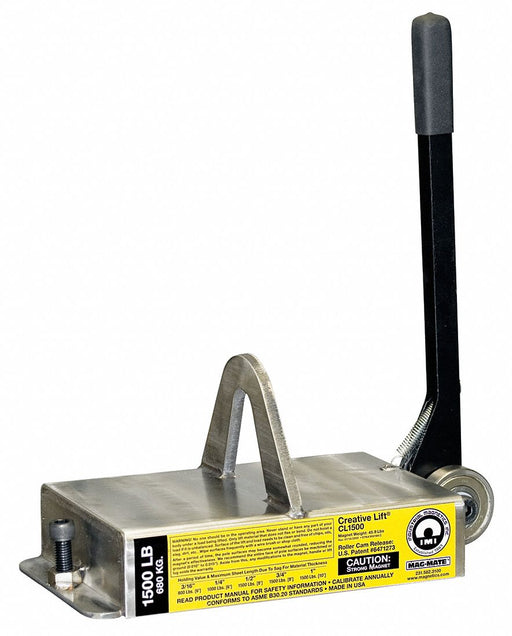 Lifting Magnet 3000 lb Flat Cap 15 1/4 L