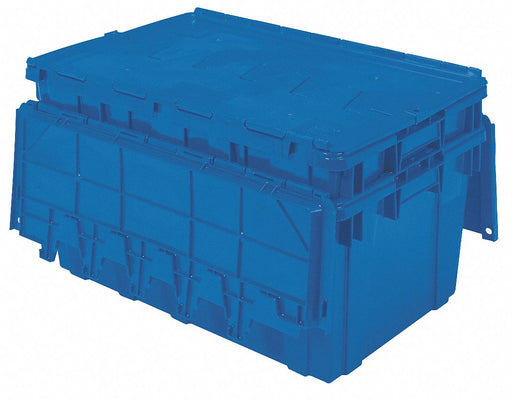 AttachedLidTote 27inL 17inW Blue